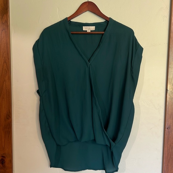 Olive and oak blouse - Picture 1 of 4